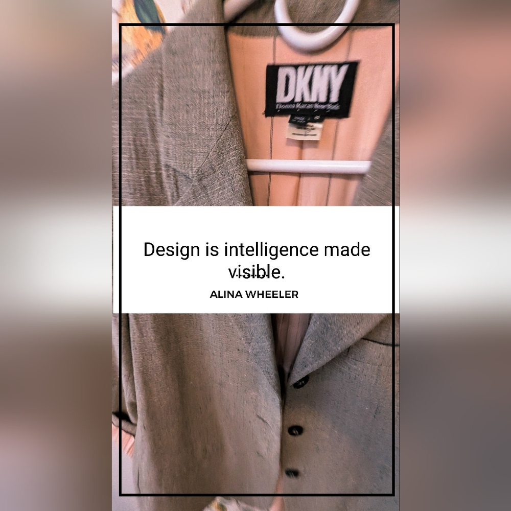 DKNY Taupe Blazer